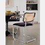 Cesca Chair With Upholstered Seat Pad