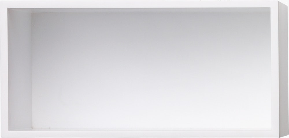 Mini Stacked Storage Module, Small\FINISH: White with White Backboard