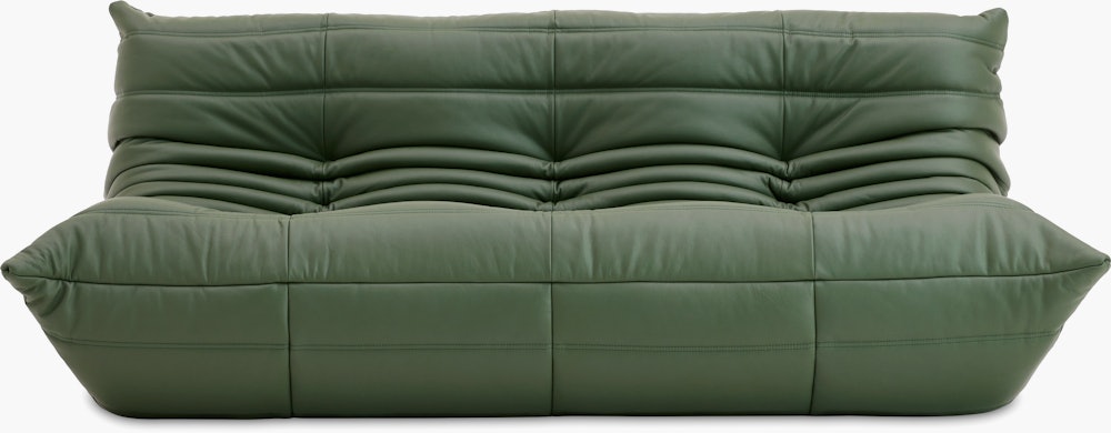 TOGO Sofa - Opera Leather,  olive