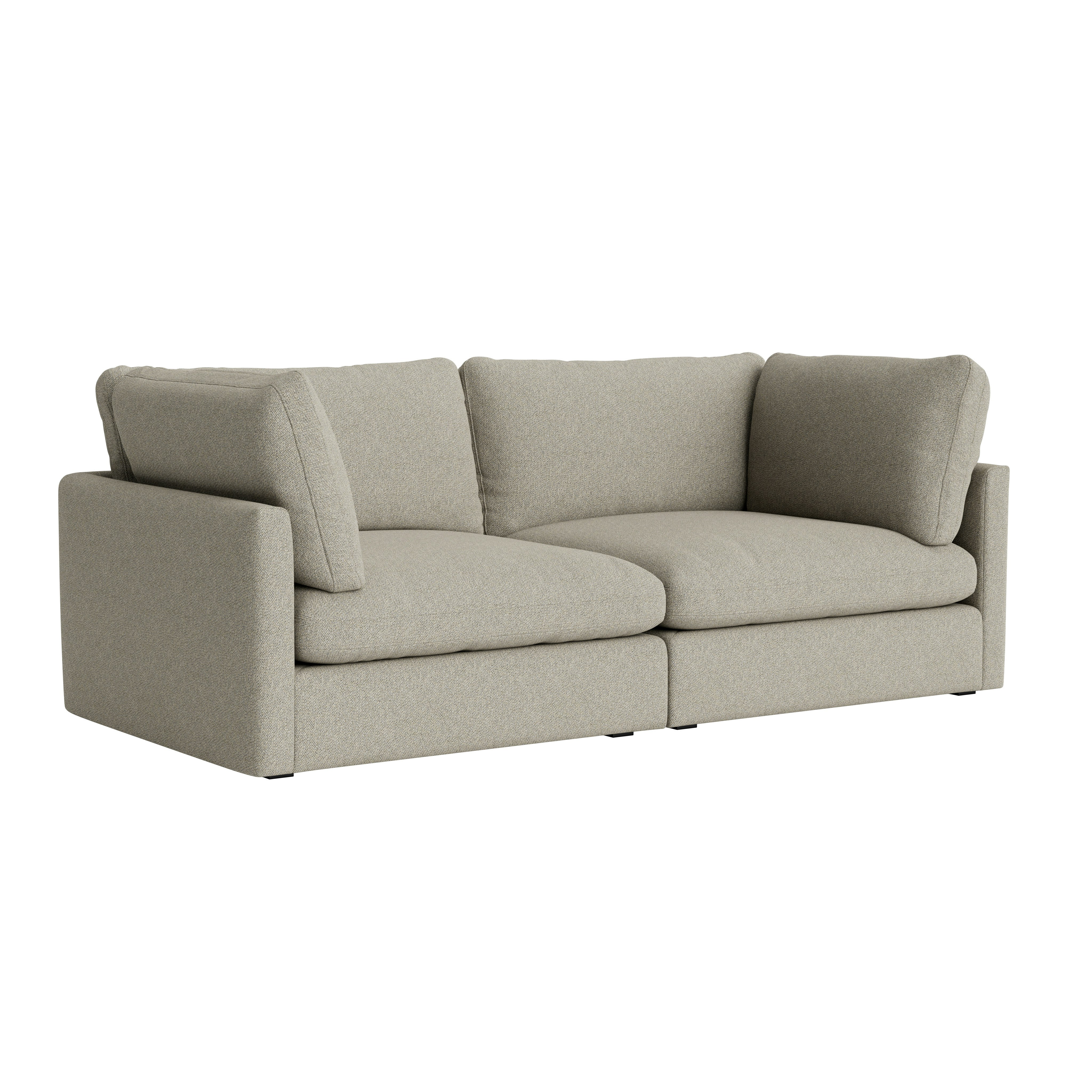 Hackney Lounge 2.0 2 Seat Sofa -  Loft, 200 Cobblestone