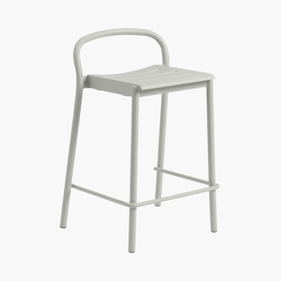 Linear Steel Stool Linear Steel Stool, Counter