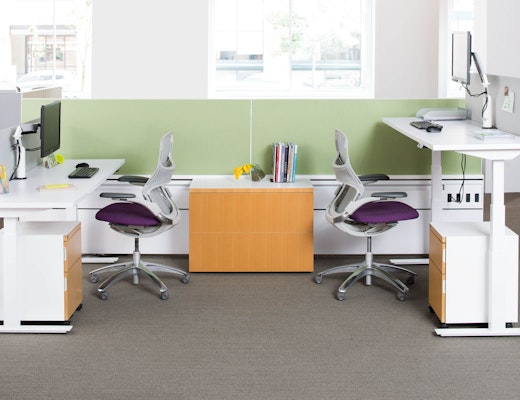 Tone Height Adjustable Table Knoll Tone Standing Height Tables
