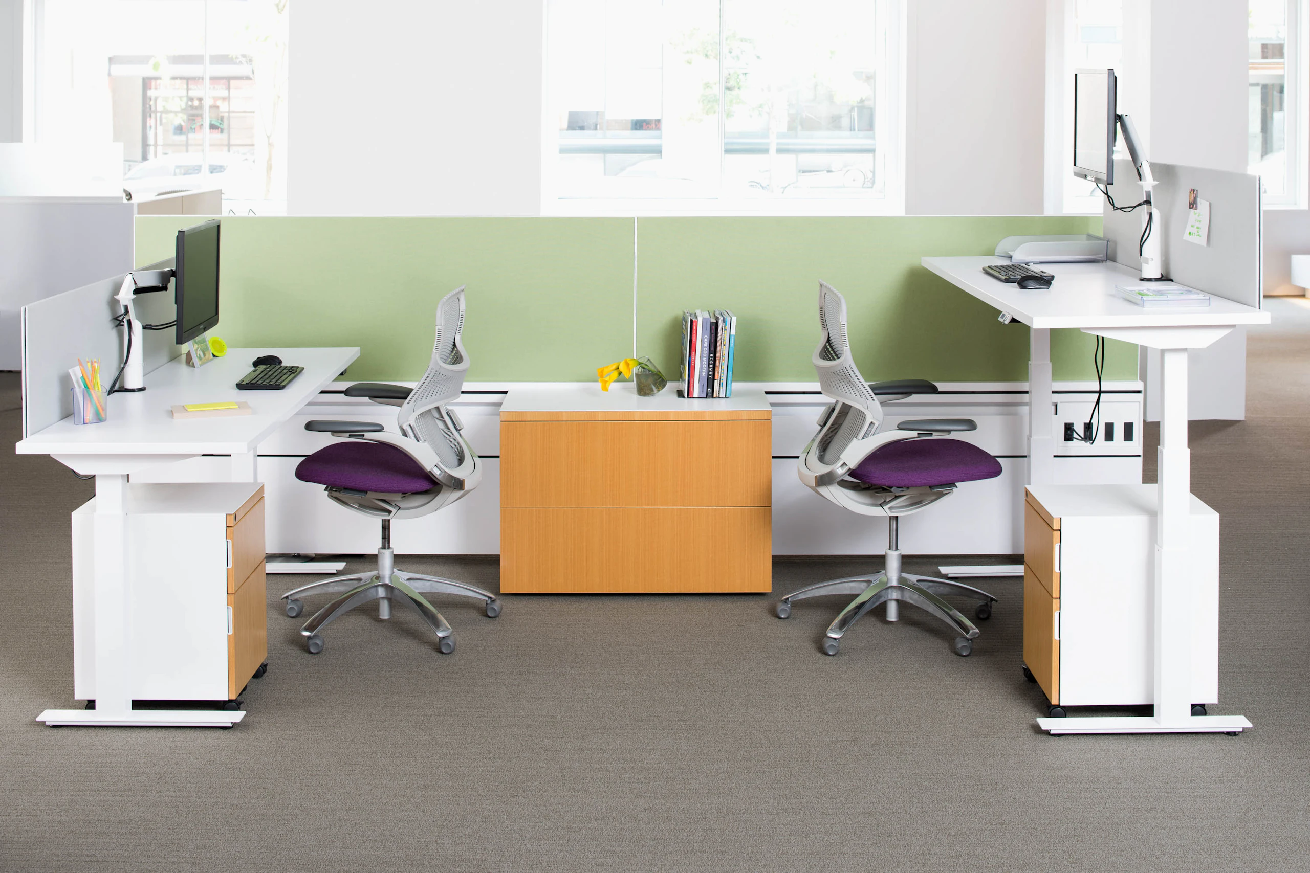 Knoll Tone Standing Height Tables