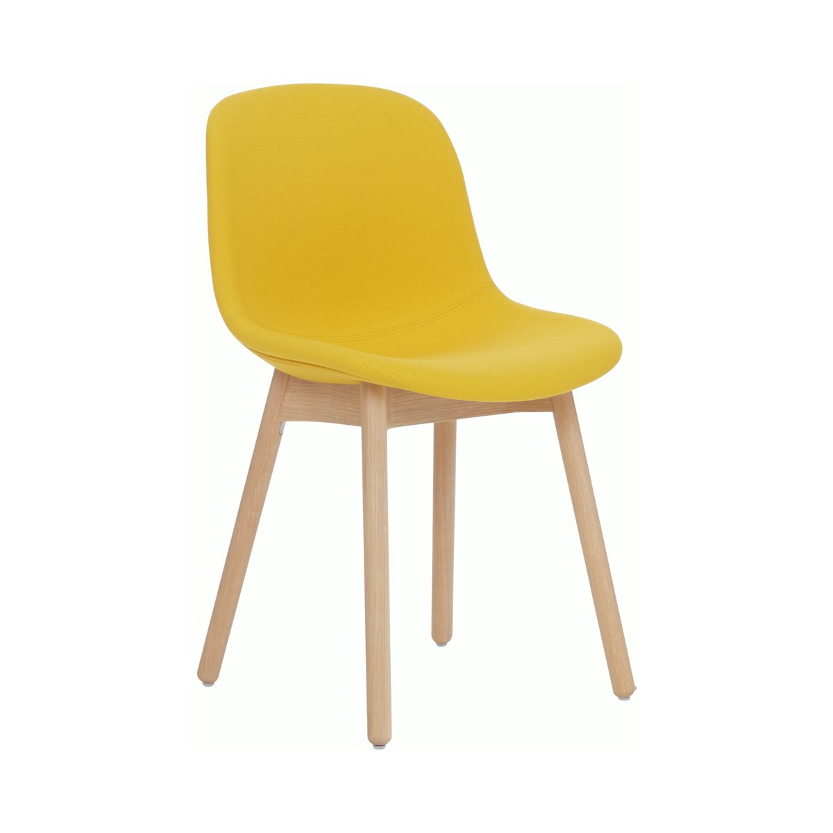 Neu 13 - Upholstered Side Chair Wood Base