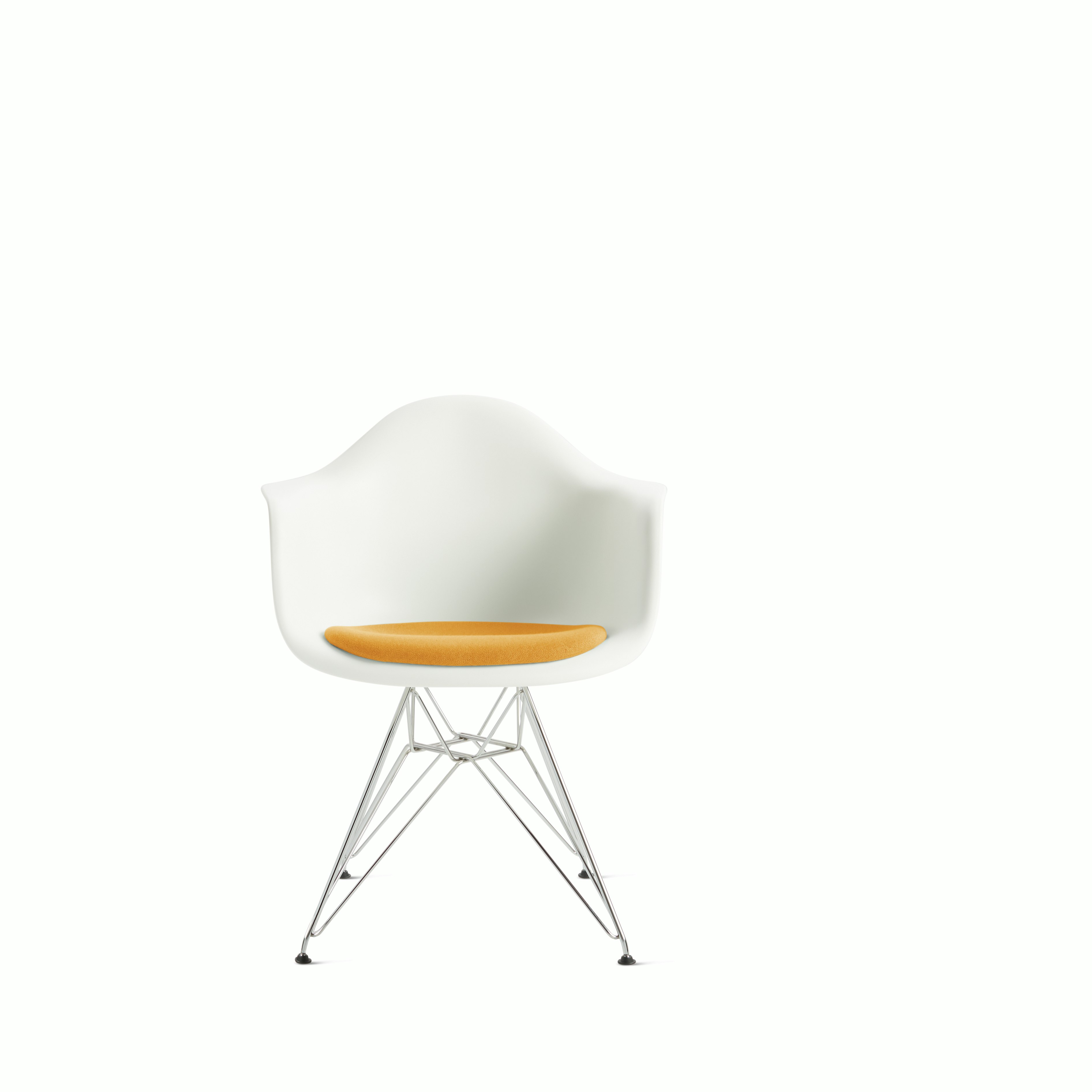 Eames Shell Armhair with Seat Pad (DWR)