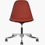 Eames Upholstered Molded Plastic Task Side Chair Eames Upholstered Molded Plastic Task Side Chair