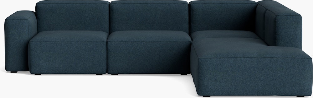 Mags SL L-Shaped Sectional - Right, Pecora, Blue