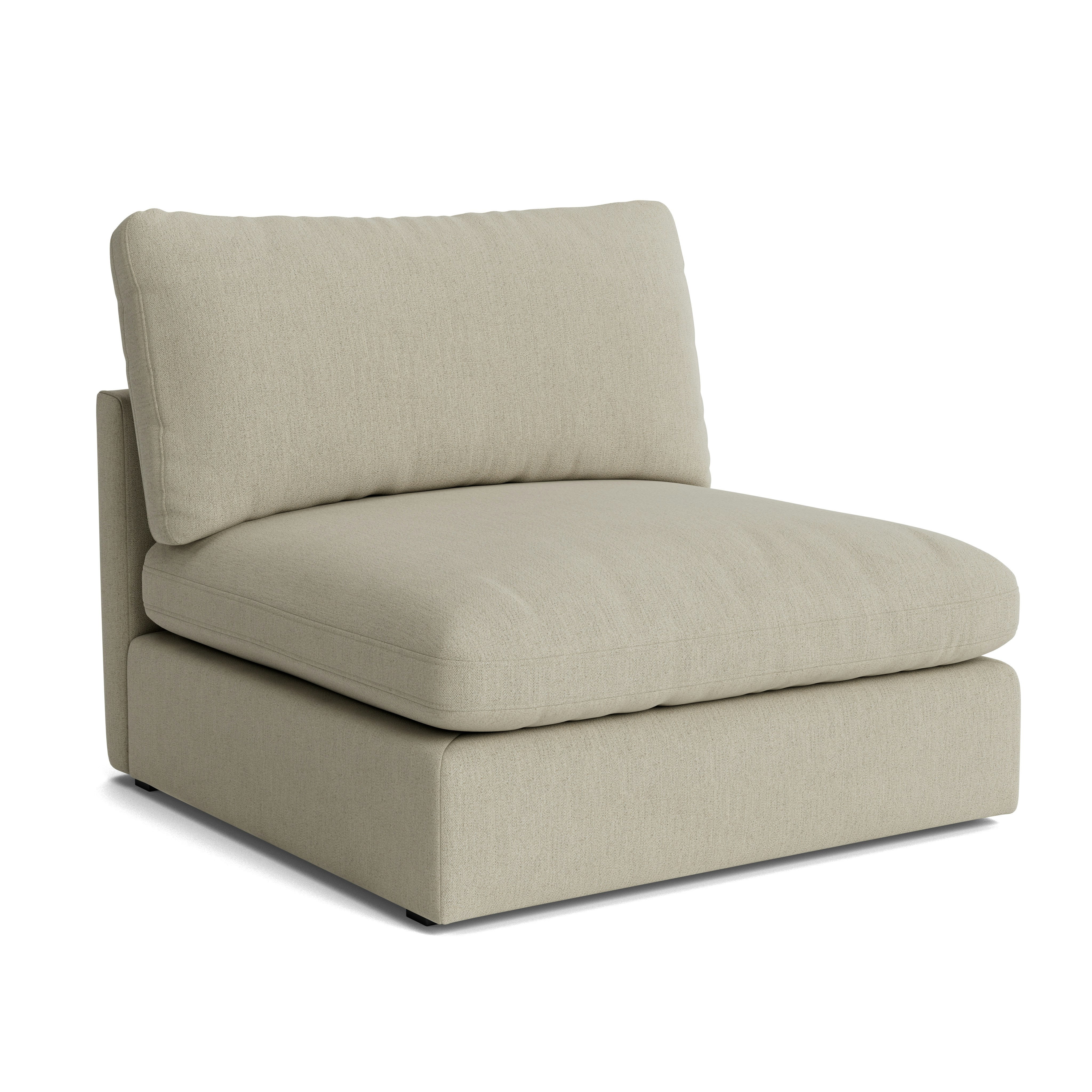 Hackney Lounge Compact Single Seater - Pecora, Cream