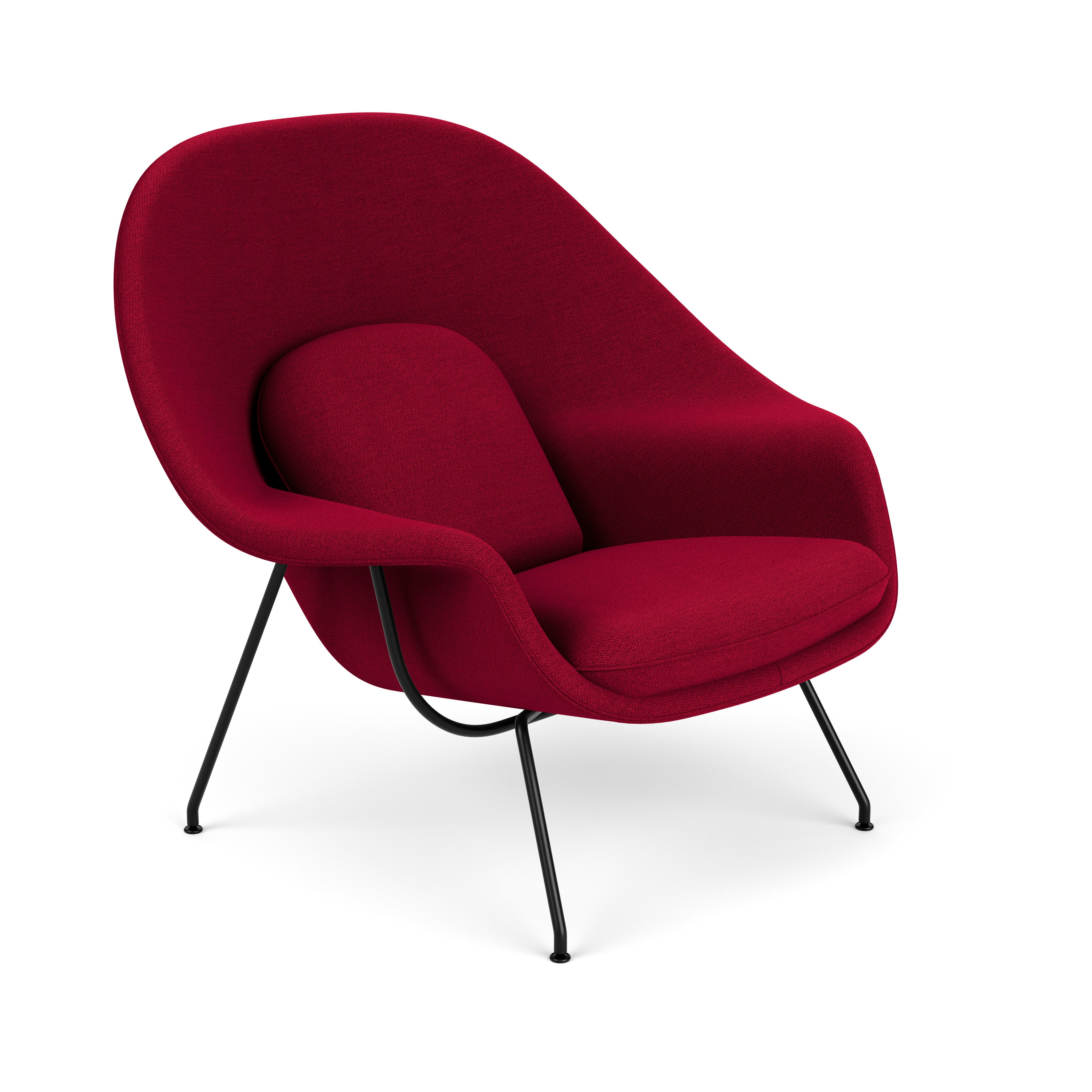 Womb Chair - Standard,  Hourglass,  Flame,  Black
