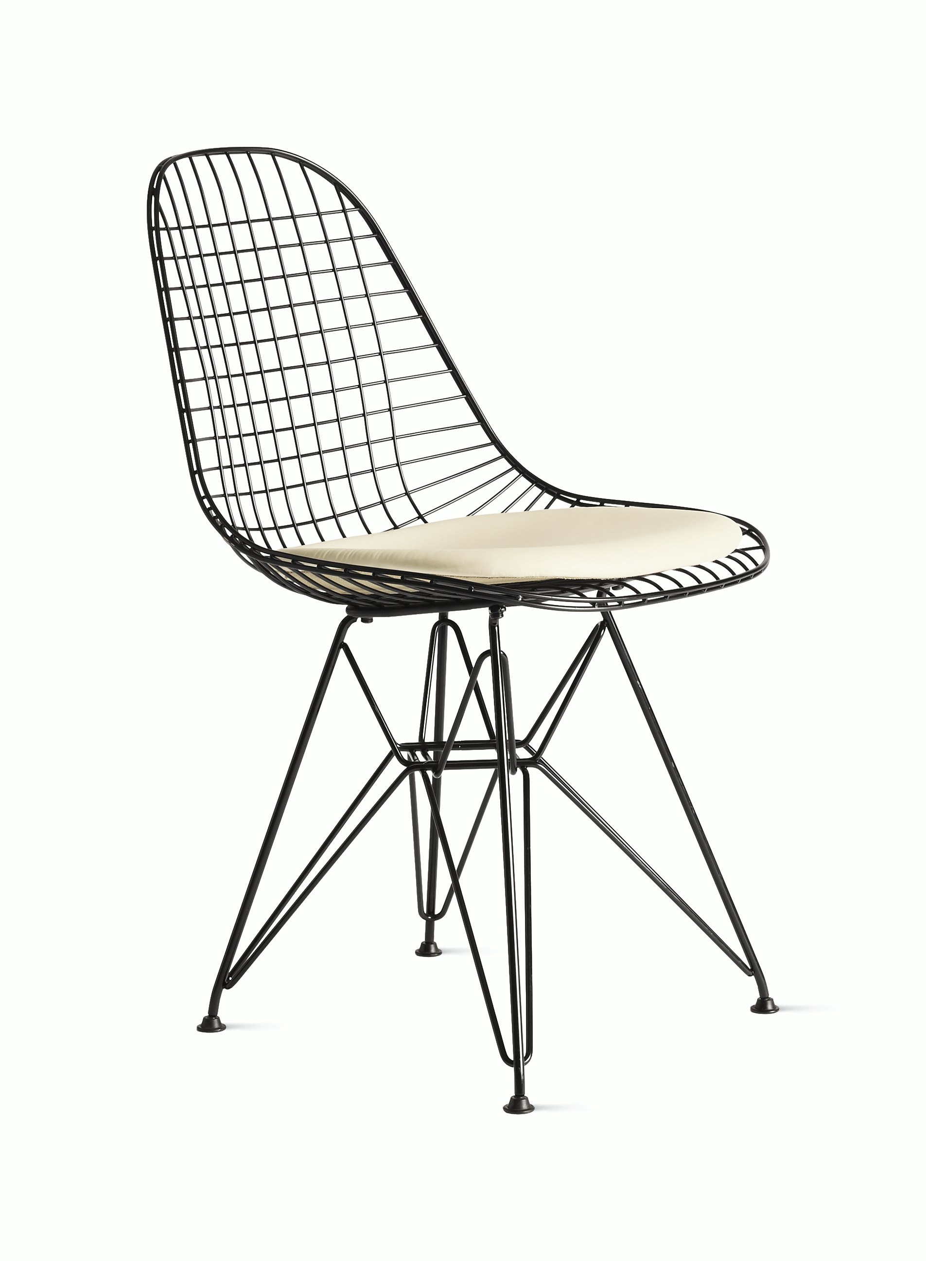 Eames Wire Chair with Seat Pad (DKR.5)