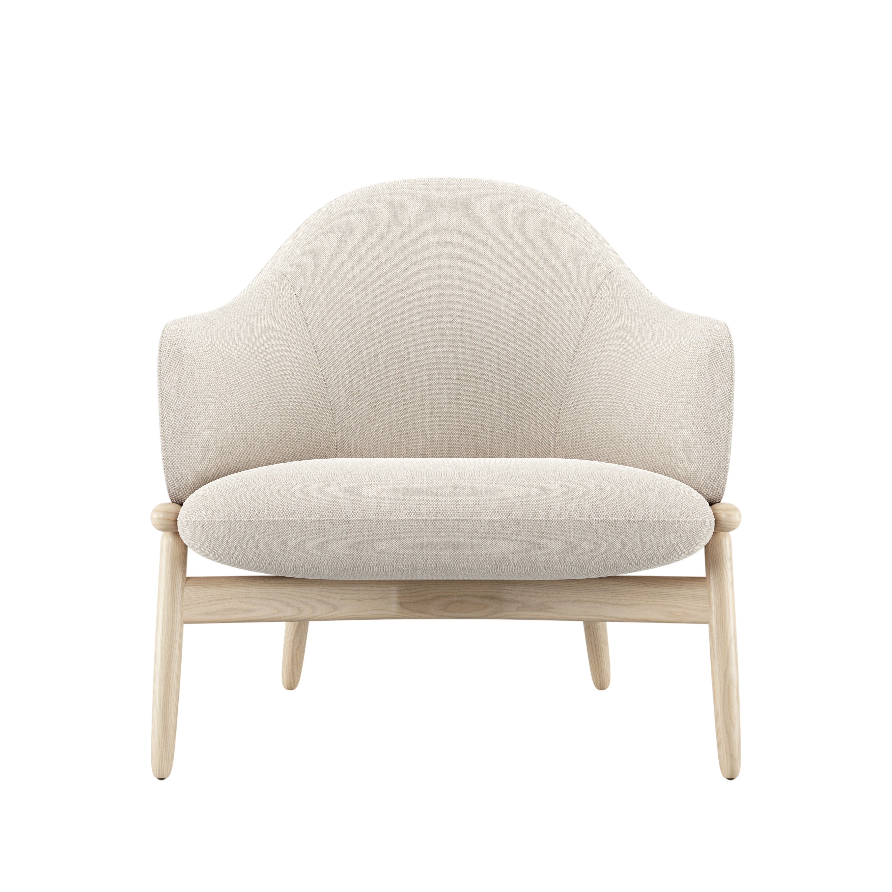 ReFrame Lounge Chair - Mid Back,  Mode Clavicle,  Ash
