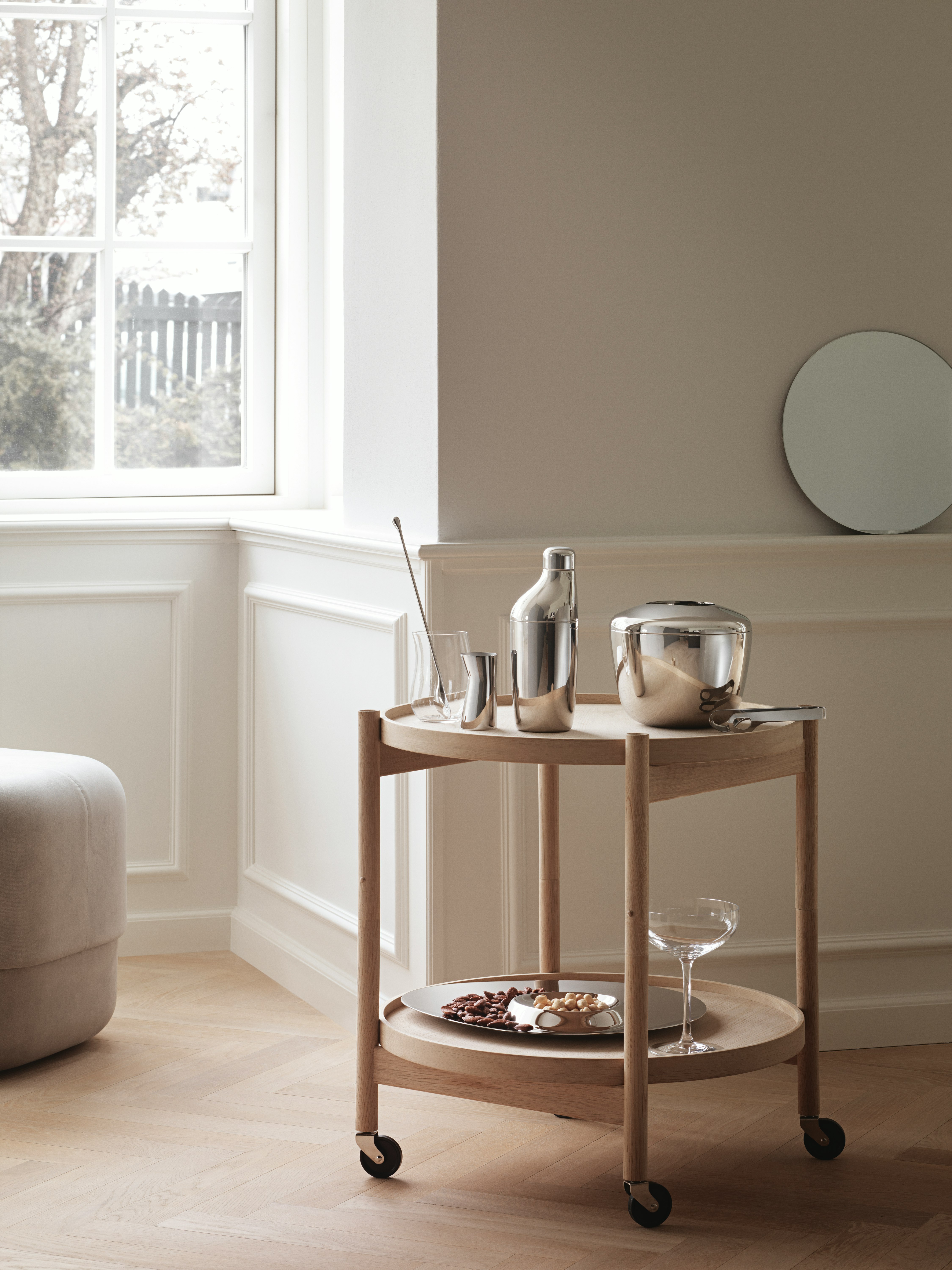 Sky Ice Bucket and Tongs