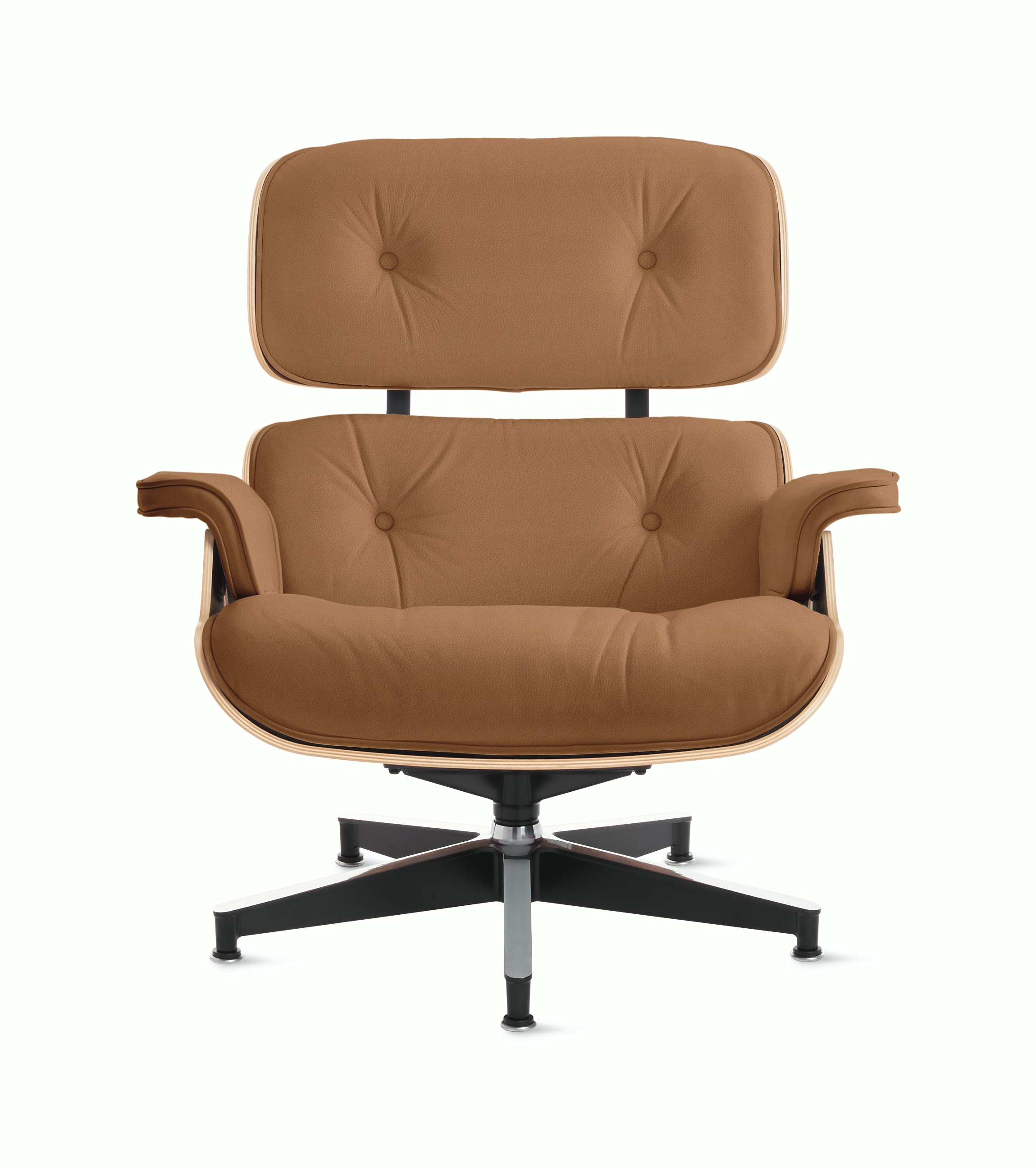 Eames Lounge Chair in Prone and Stow leathers