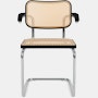 Cesca Armchair - Ebonized Beech