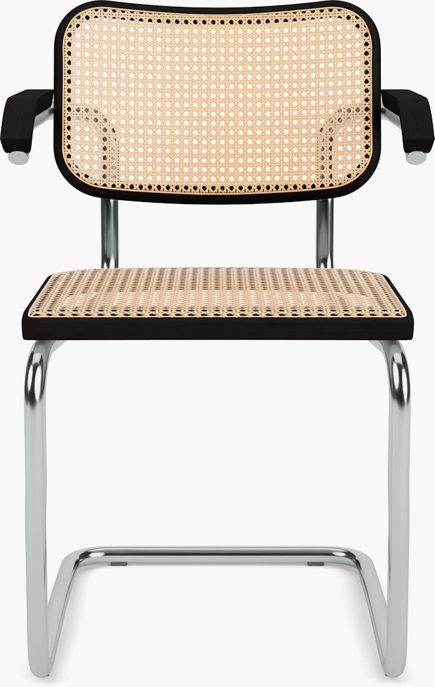 Cesca Armchair - Ebonized Beech