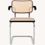 Cesca Armchair - Ebonized Beech