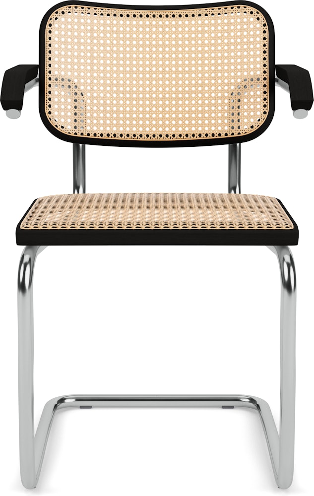 Cesca Armchair - Ebonized Beech