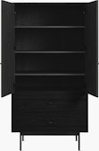 Loop Armoire with Shelves