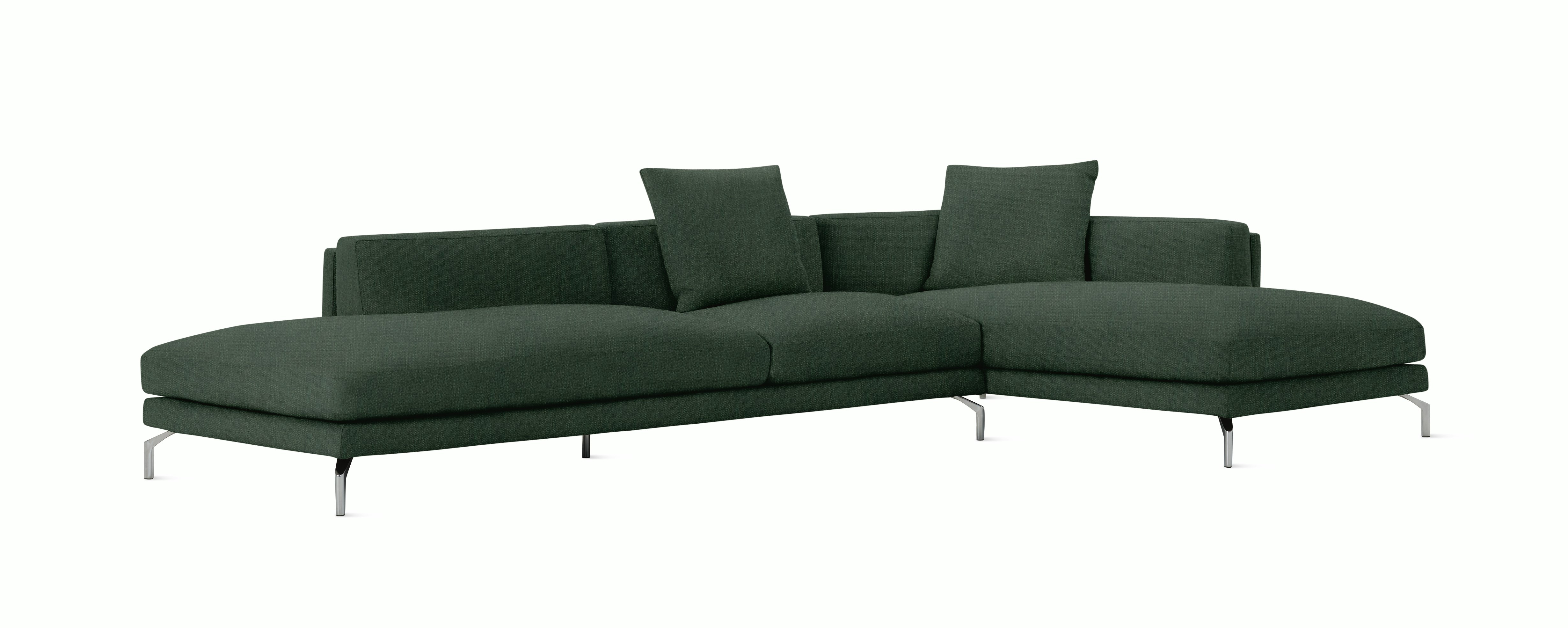 Como Open Sectional - Right Facing