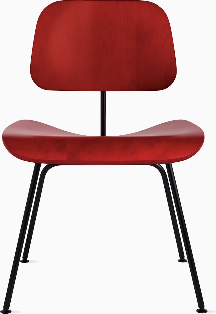 Eames Molded Plywood Dining Chair Metal Base (DCM)