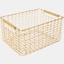 Korbo Handmade Rectangle Wire Basket