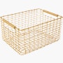 Korbo Handmade Rectangle Wire Basket Korbo Handmade Rectangle Wire Basket