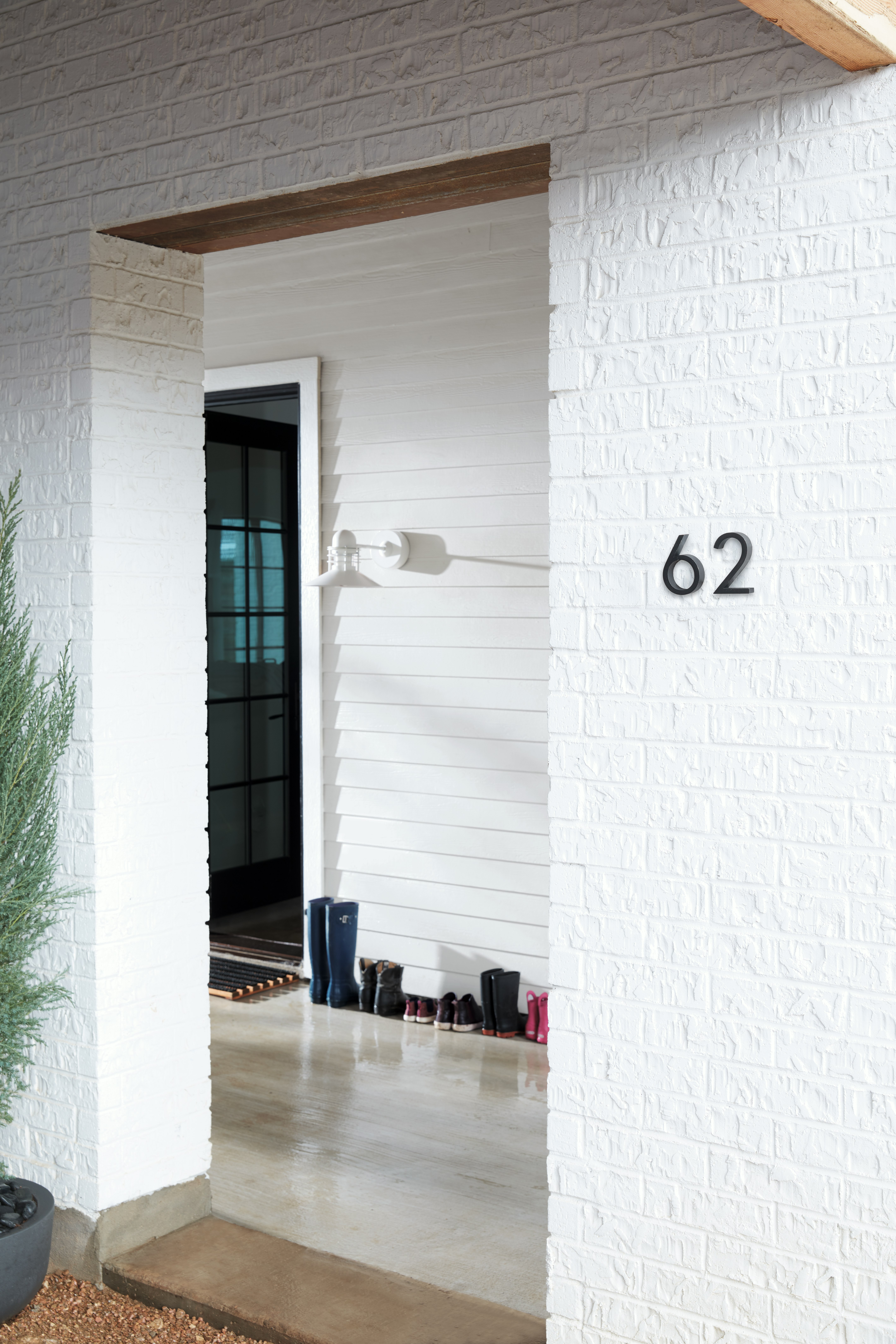 Neutra Modern House Numbers