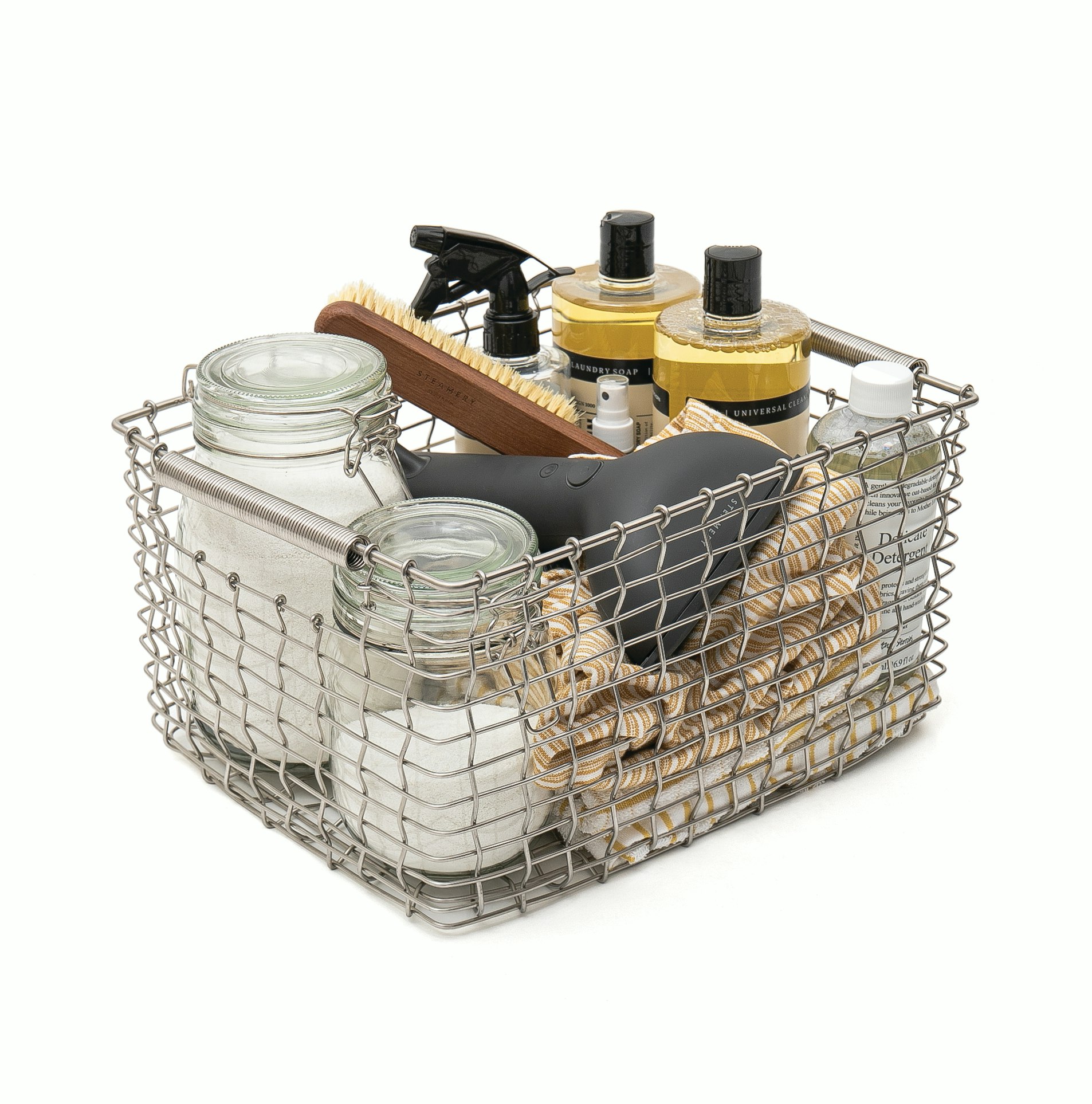 Korbo Handmade Rectangle Wire Basket