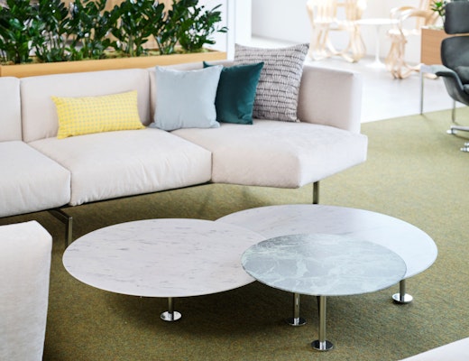 Breakout Area avio sofa system grasshopper coffee table