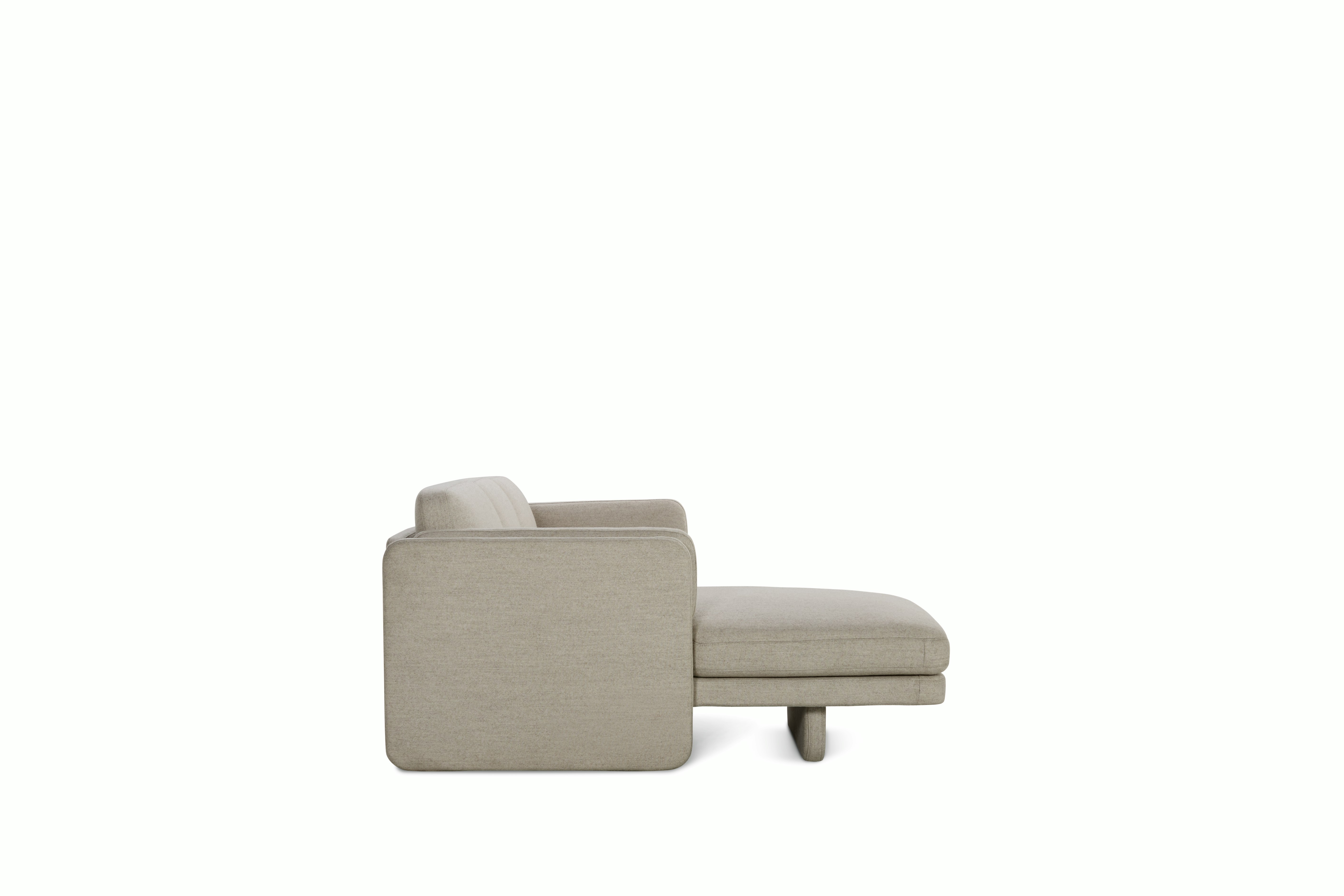Pastille Sectional Chaise 105" - Left Facing