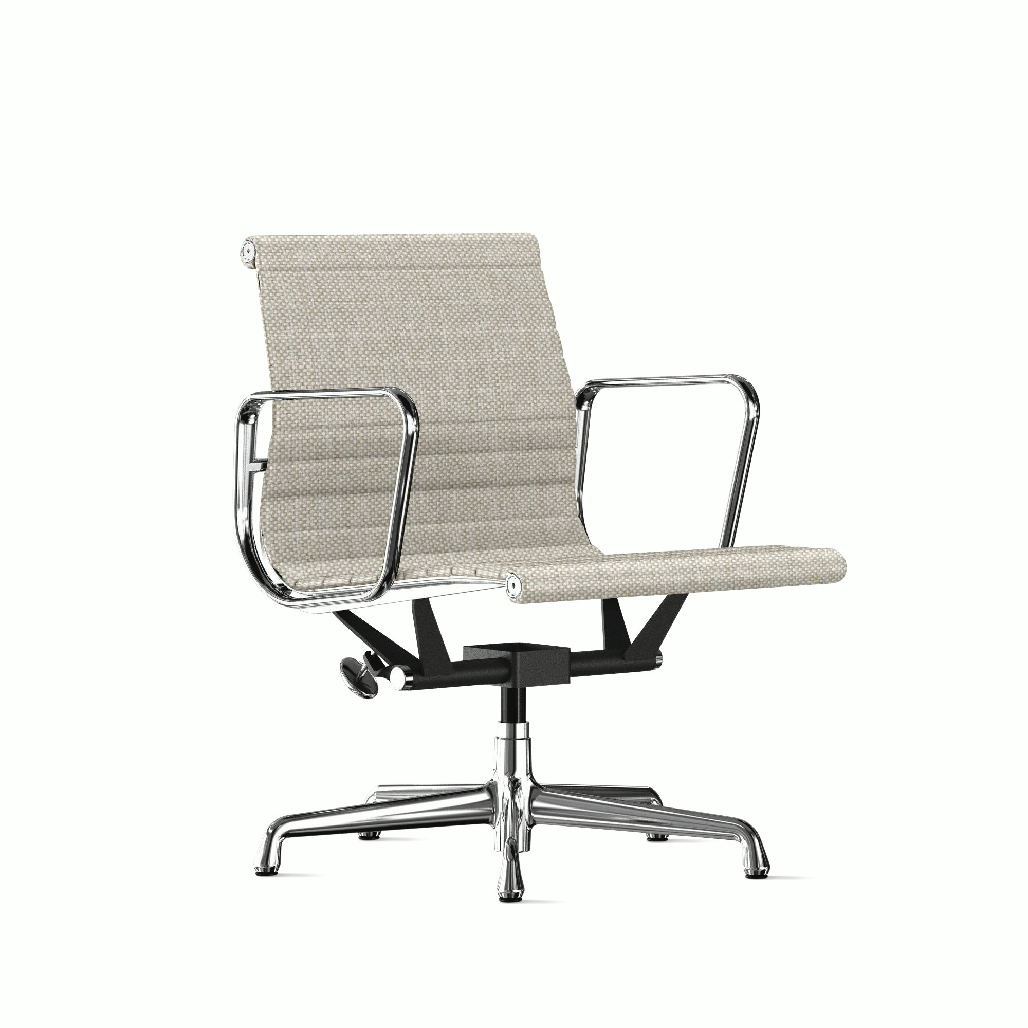 Eames Aluminum Group Chair - Management Height,  Manual Lift