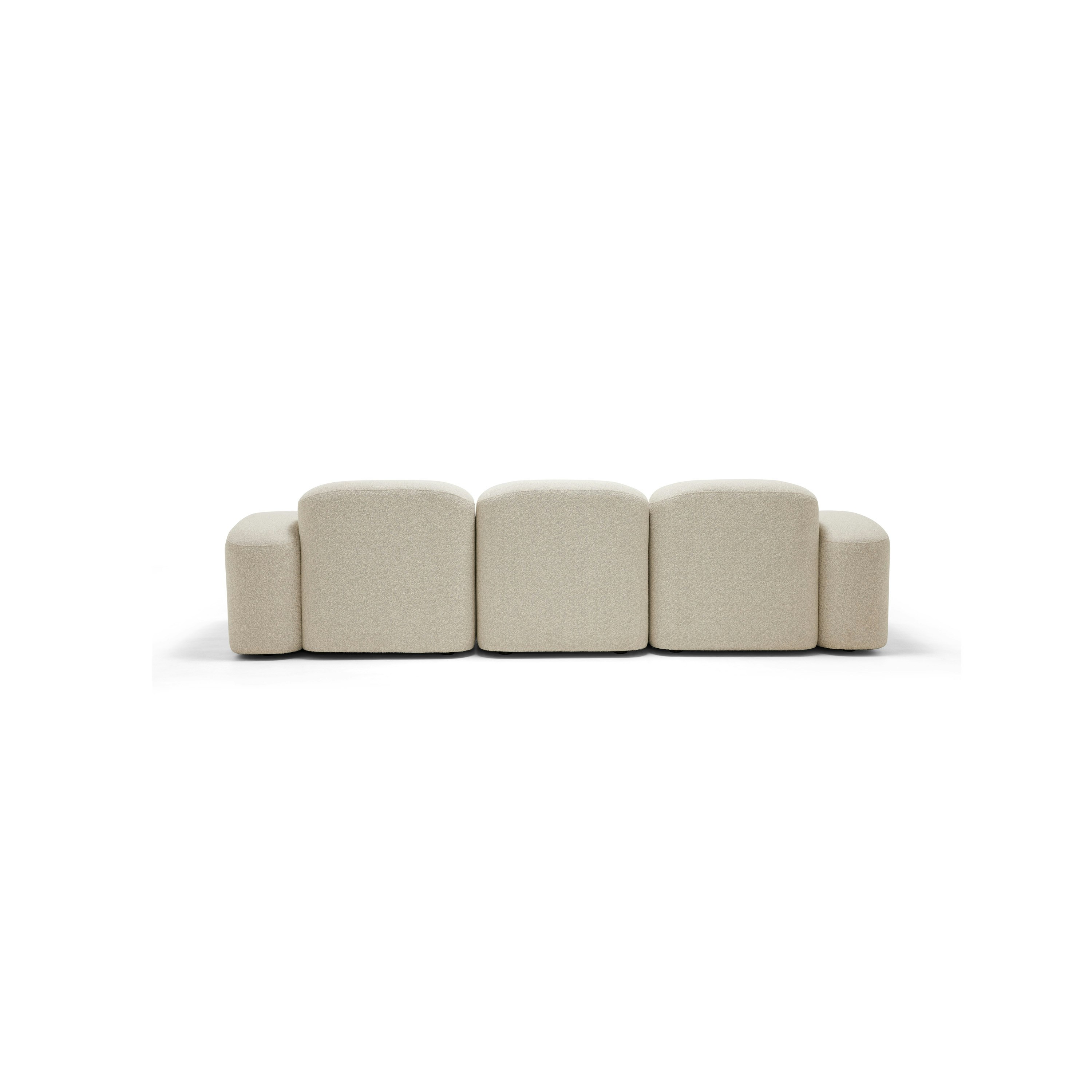 Muse Outdoor Sofa Three Seater in Collaroy Static