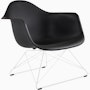 Eames Molded Plastic Low Wire Base Armchair Eames Molded Plastic Low Wire Base Armchair