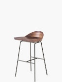 Spindle Stool, Low Back