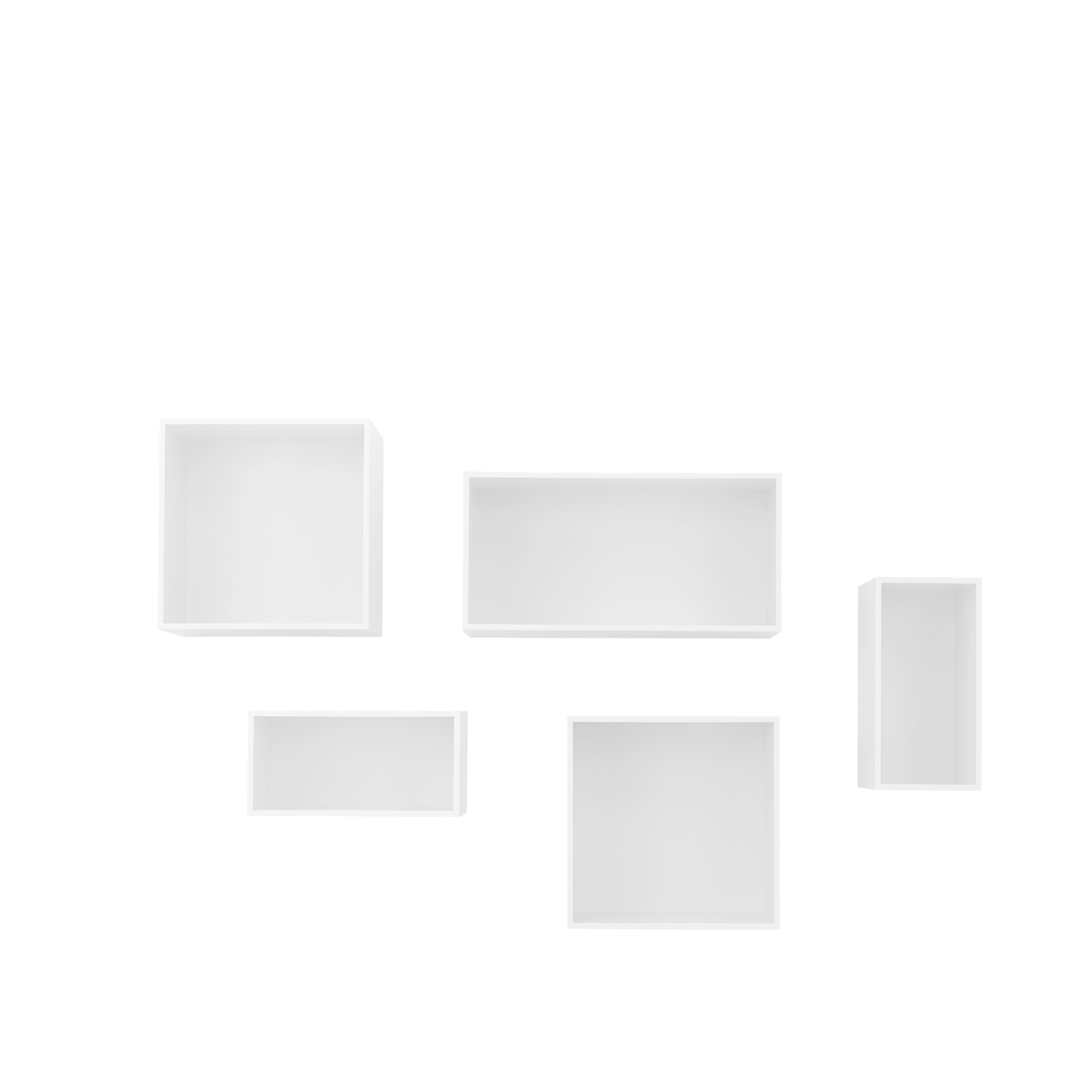 Mini Stacked Storage System - Configuration 4,  White