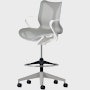 Cosm Stool Low Back Fixed Arm