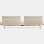 Panoramic Sofa - Right ,  Double Large,  Curly,  Ivory,  Charcoal