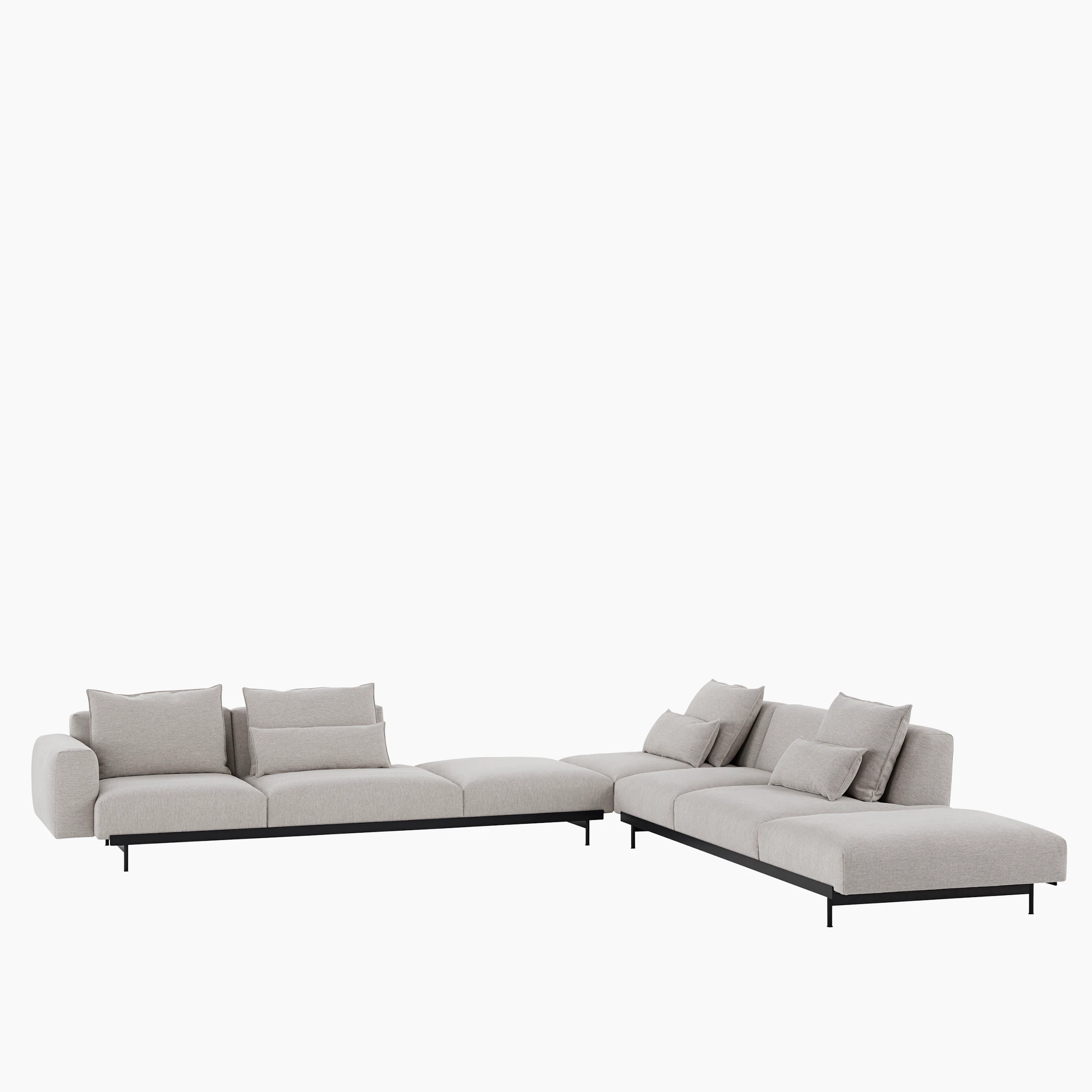 In situ sofa corner config 8 clay 12 v2 Muuto 5000x5000