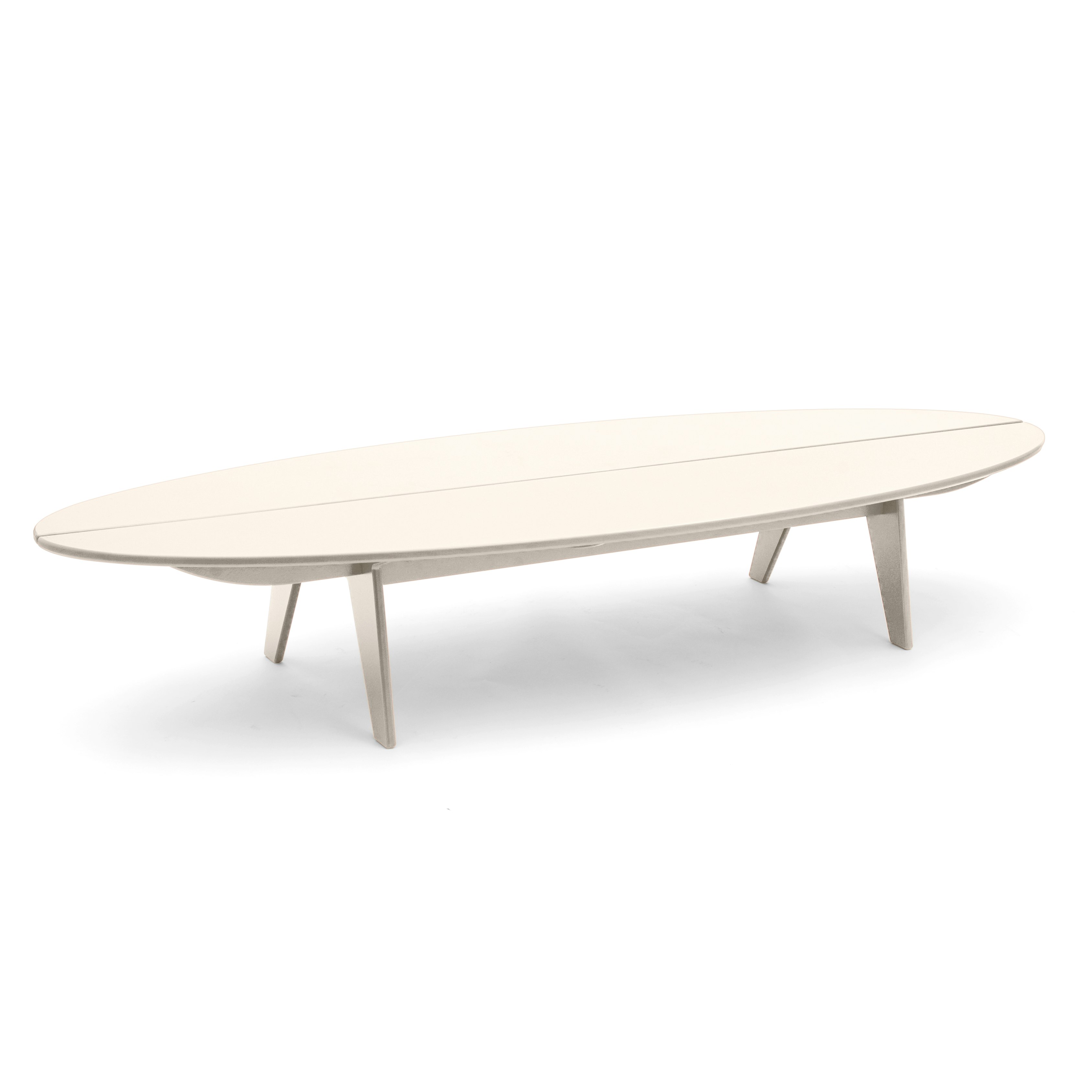 Bolinas Surfboard Coffee Table - Fog