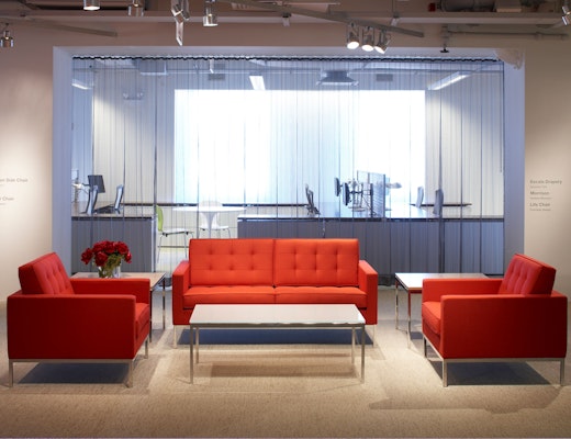 Florence Knoll Settee, Florence Knoll Lounge Chair Florence Knoll Settee, Florence Knoll Lounge Chair