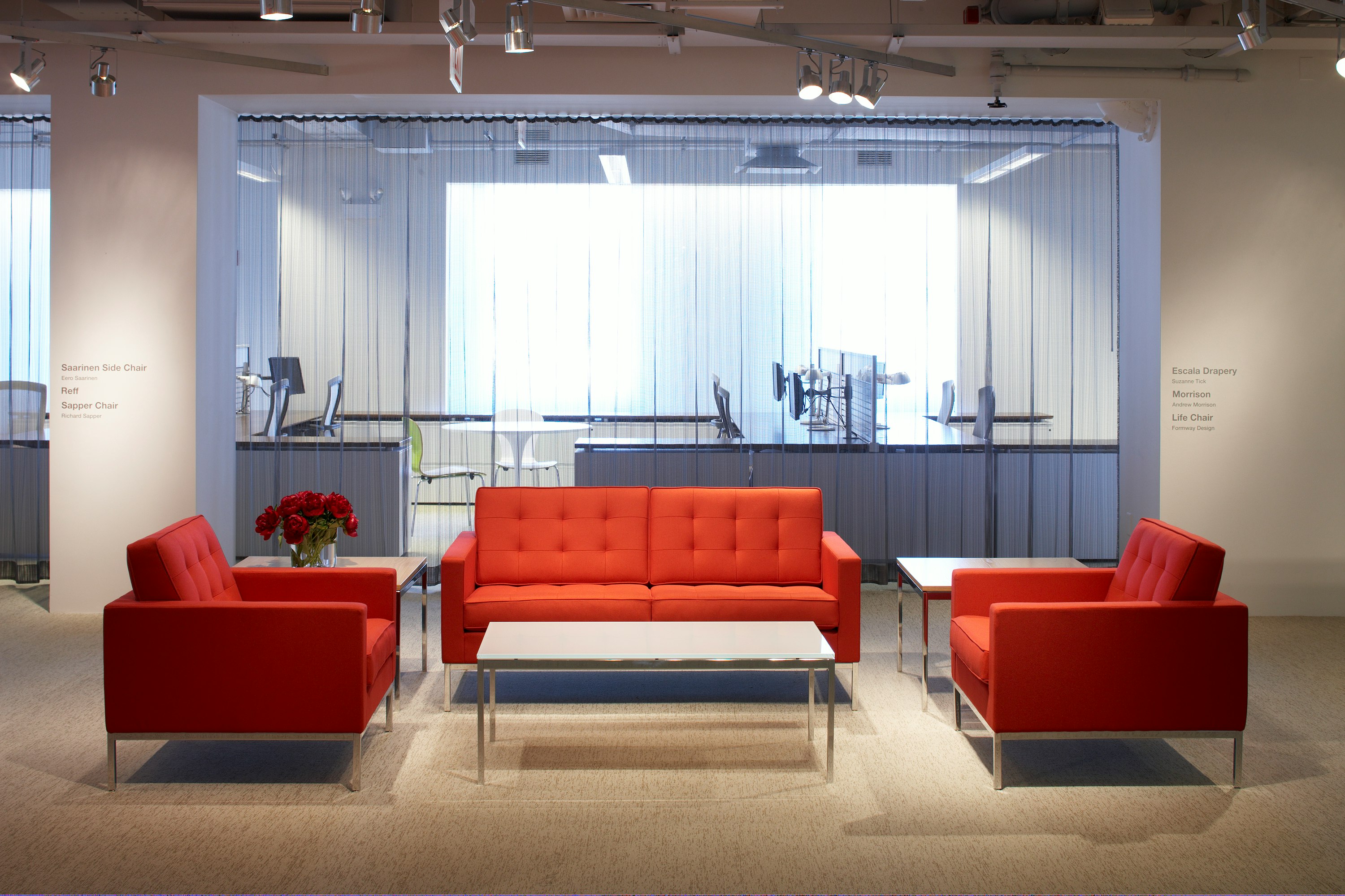 Florence Knoll Settee Florence Knoll Lounge Chair