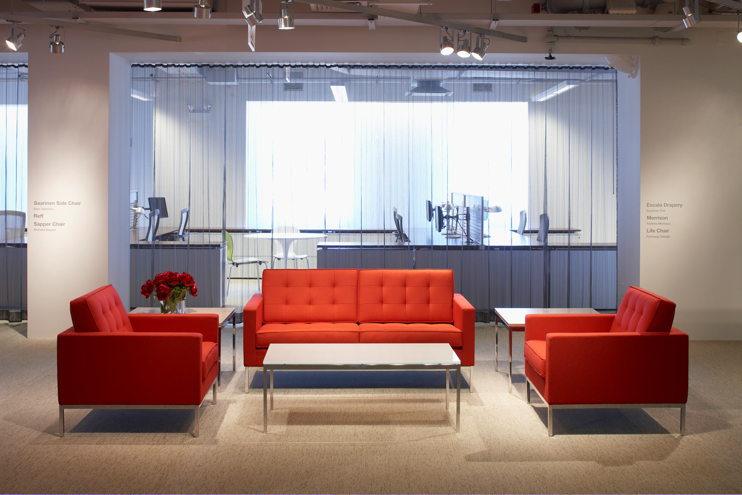 Florence Knoll Settee Florence Knoll Lounge Chair