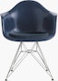 Eames Molded Fiberglass Armchair with Seat Pad