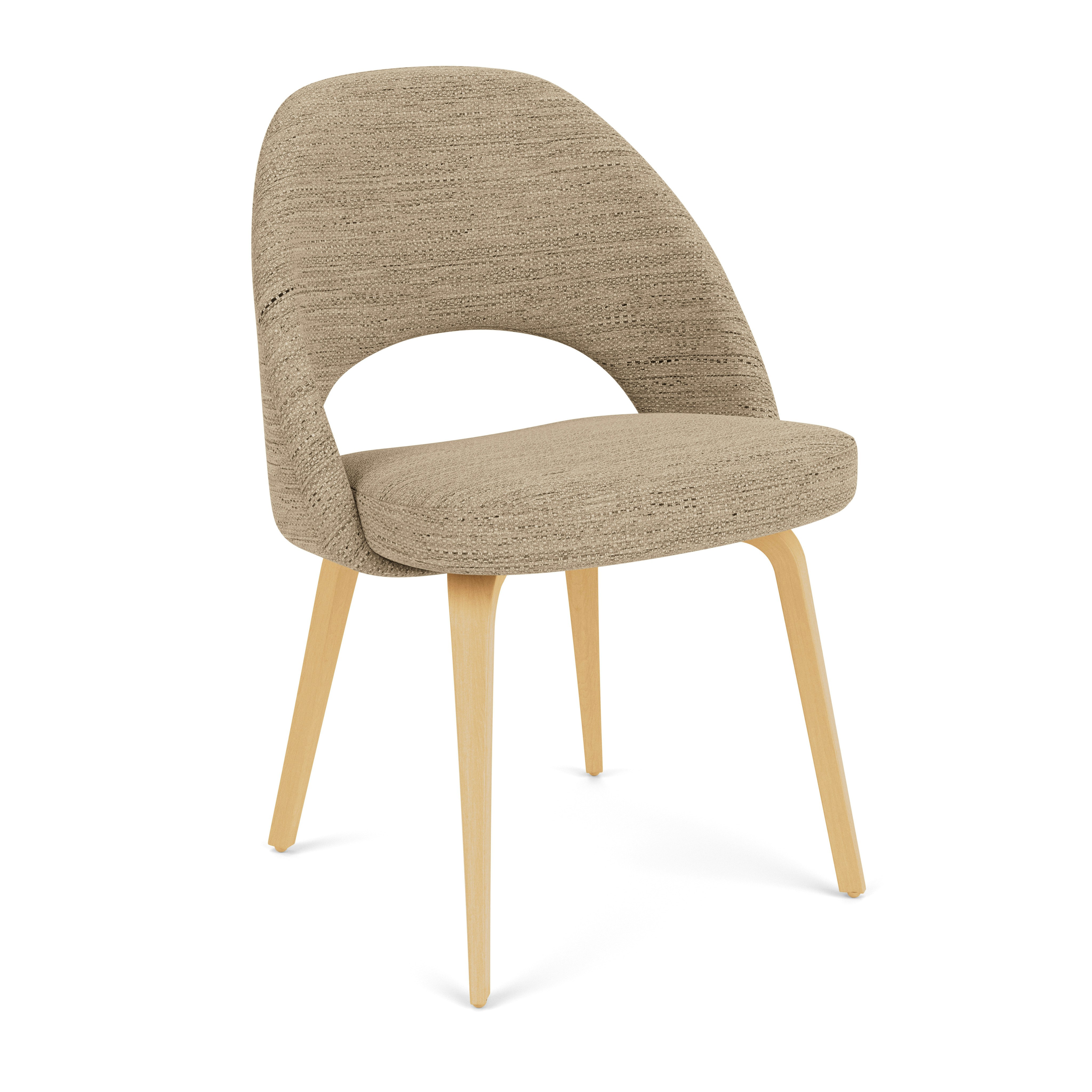 Saarinen Executive Side Chair with Wood Legs