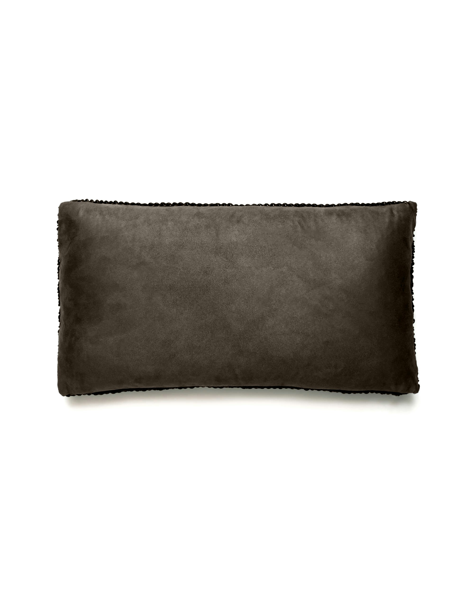The Signature Leather Pillow - 12inch x 22inch, Brown