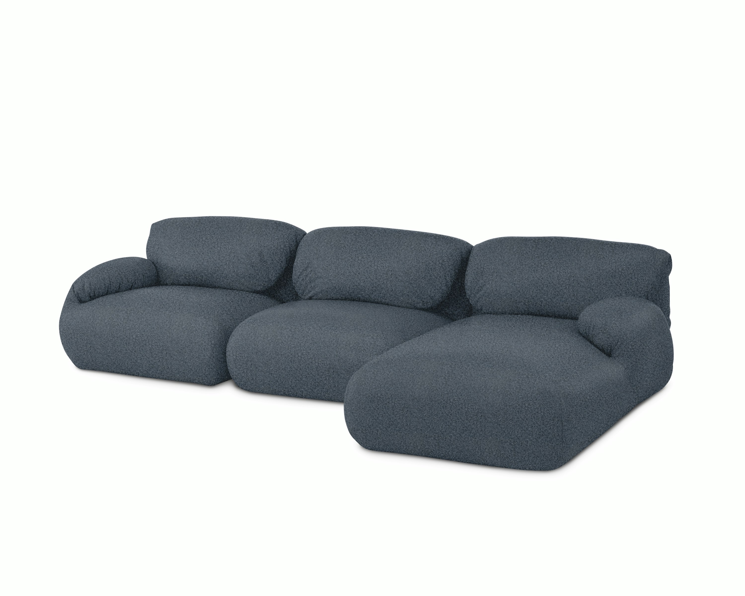 Luva Modular 3 Seat Sectional  - Right