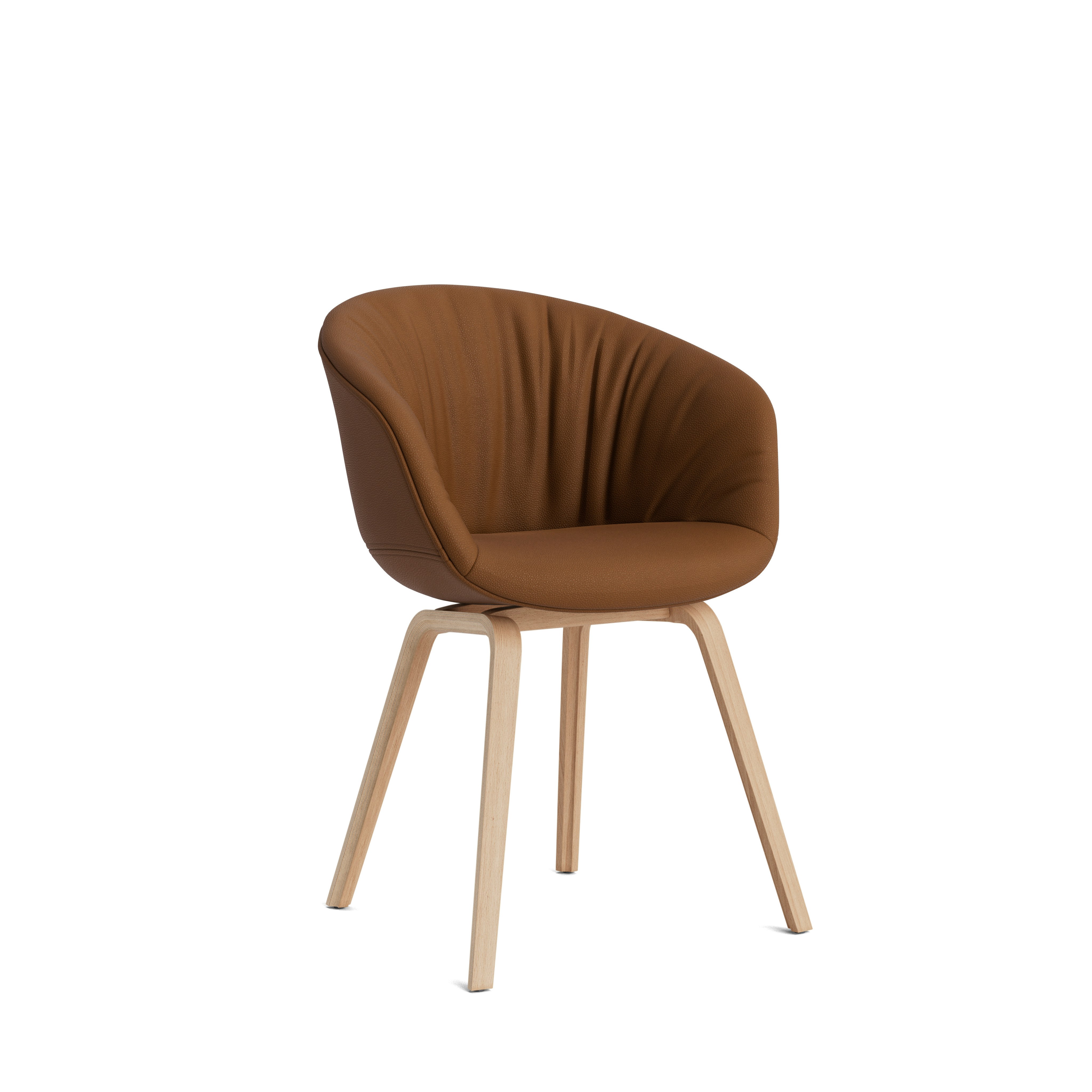 AAC 23 Soft - Prone Leather , Ledge - Matte Lacquered Oak