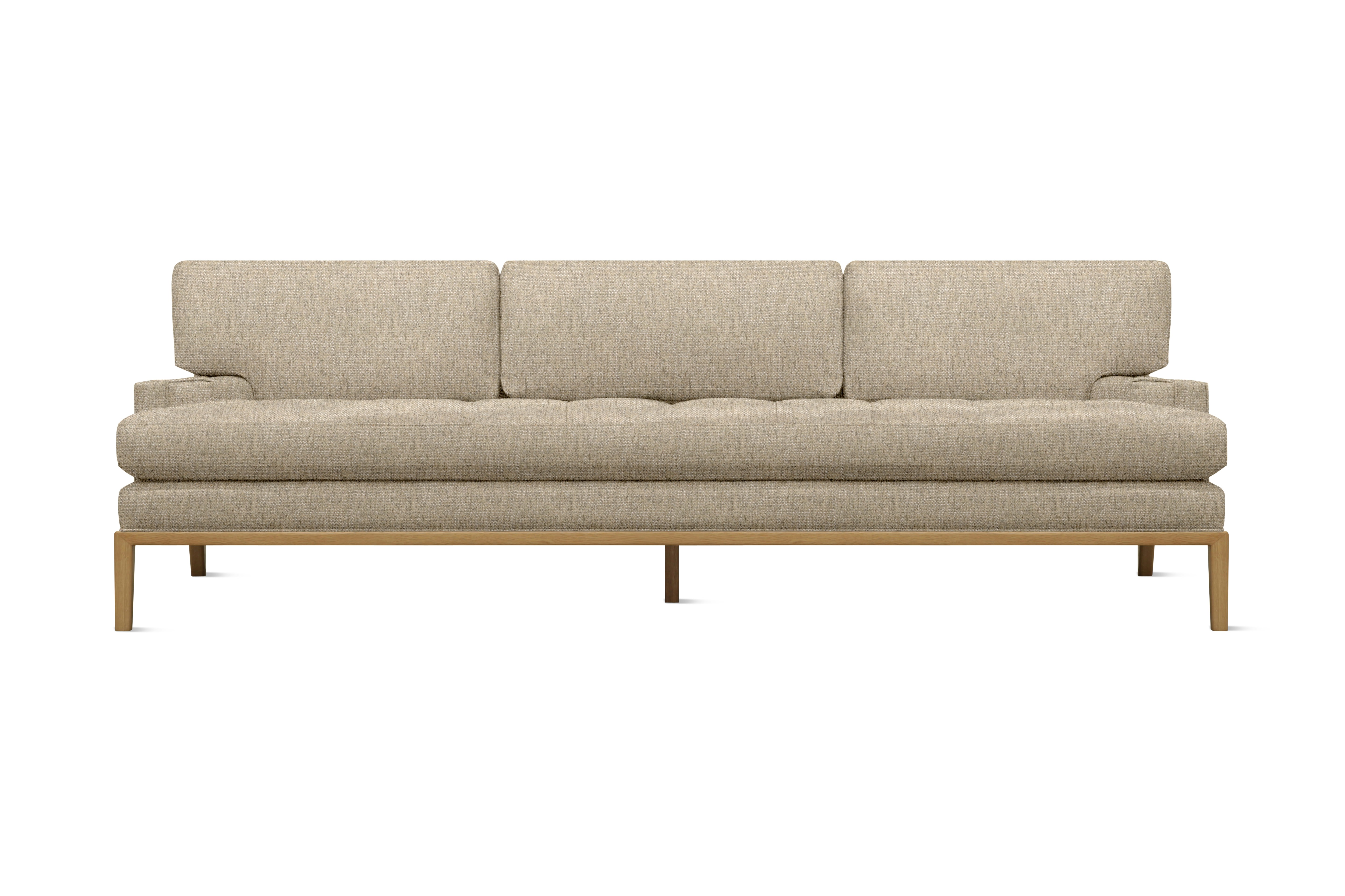 Forster Sofa - Novato,  Dune,  Oak