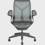 Cosm Task Chair Mid Back Leaf Arm