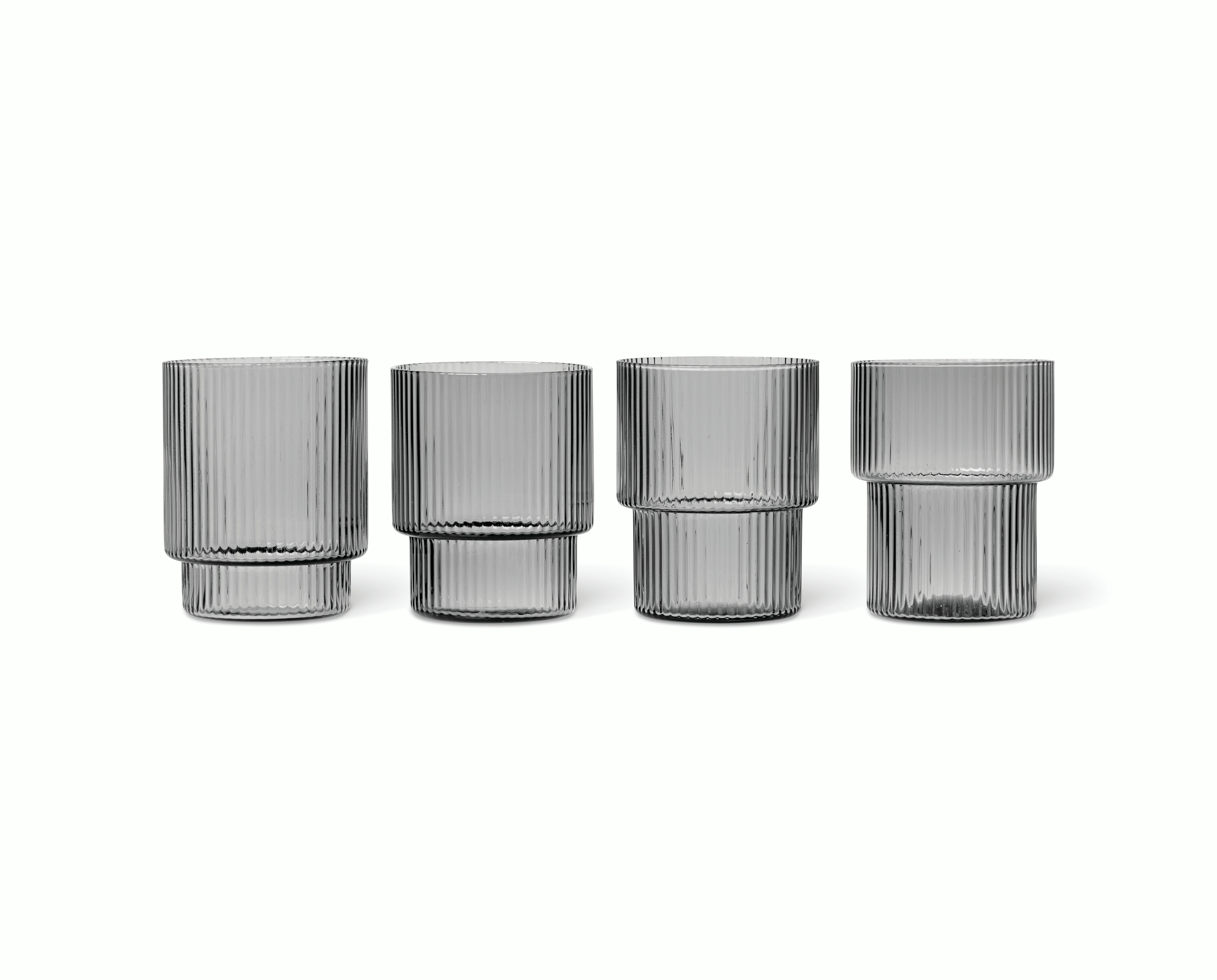 Ripple Glasses - Set of 4